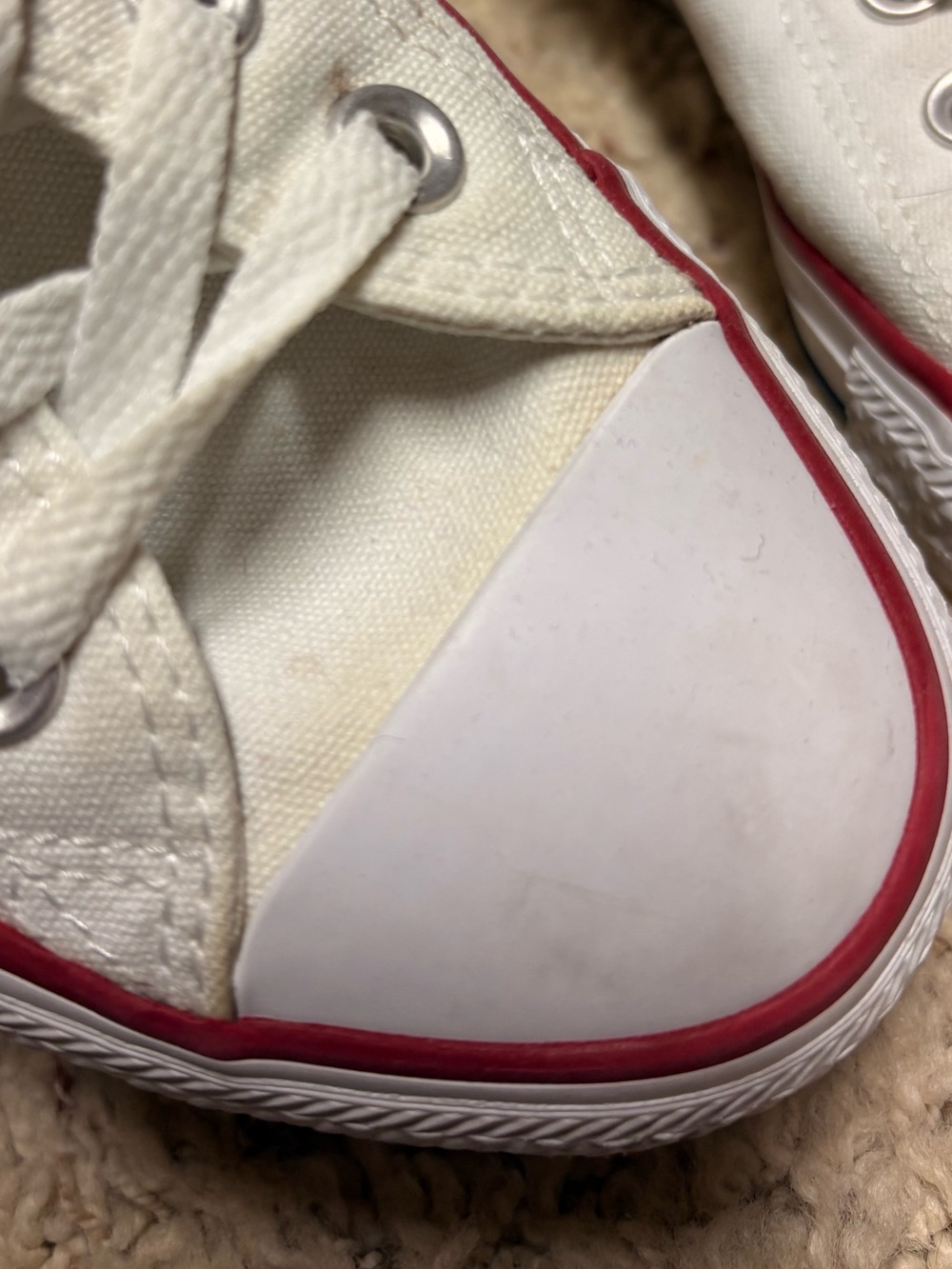 Converse White Low Tops - Picture 3 of 5